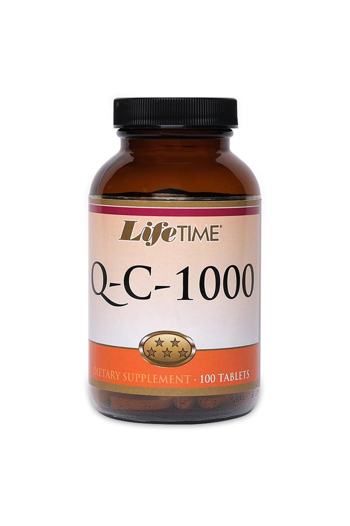 Lifetime Q-C-1000 Timed Release with Rose Hips 100 Kapsül