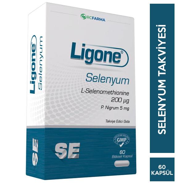 Ligone Selenyum 60 Kapsül Takviye Edici Gıda