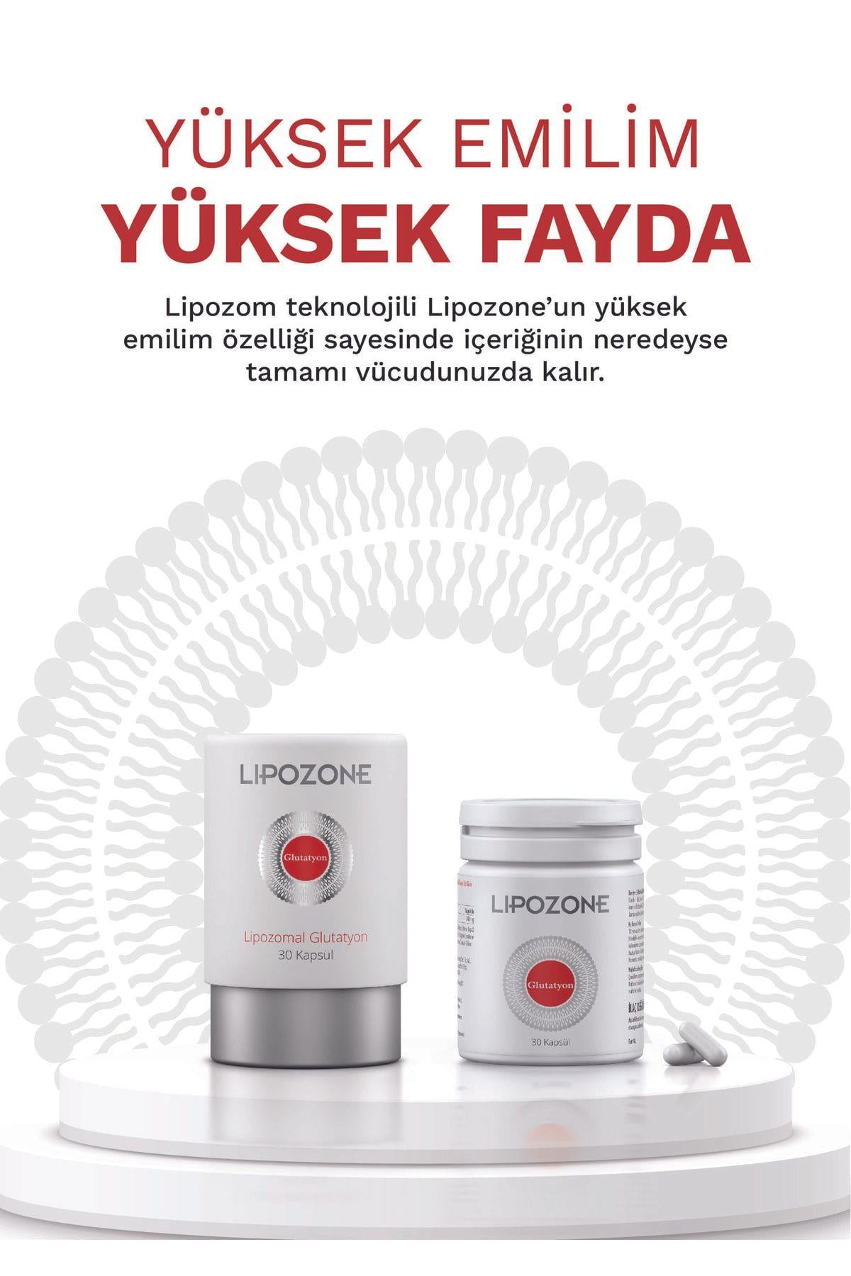 Lipozone Lipozomal Glutatyon 200 Mg 30 Kapsul