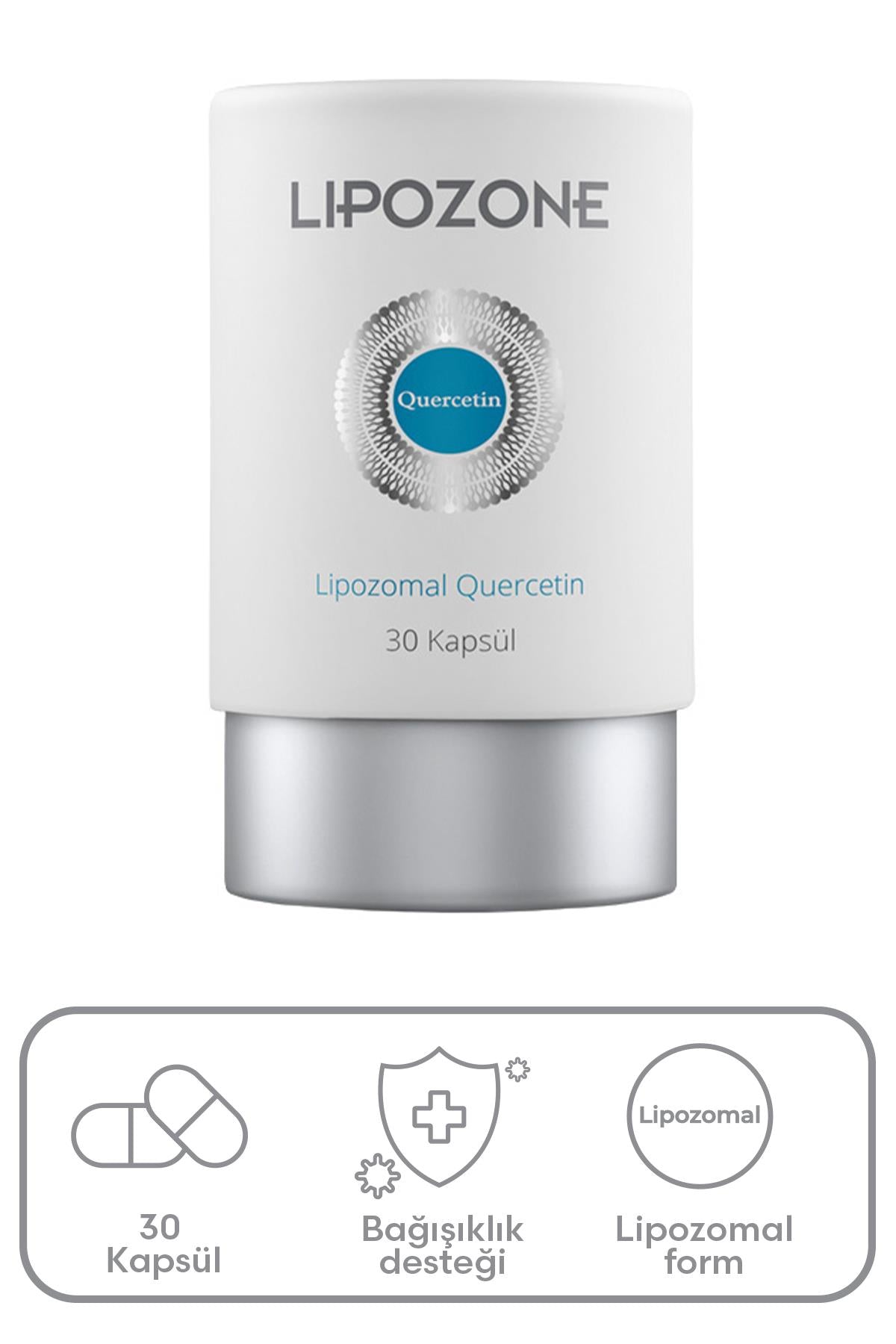 Lipozone Lipozomal Quercetin 30 Kapsül