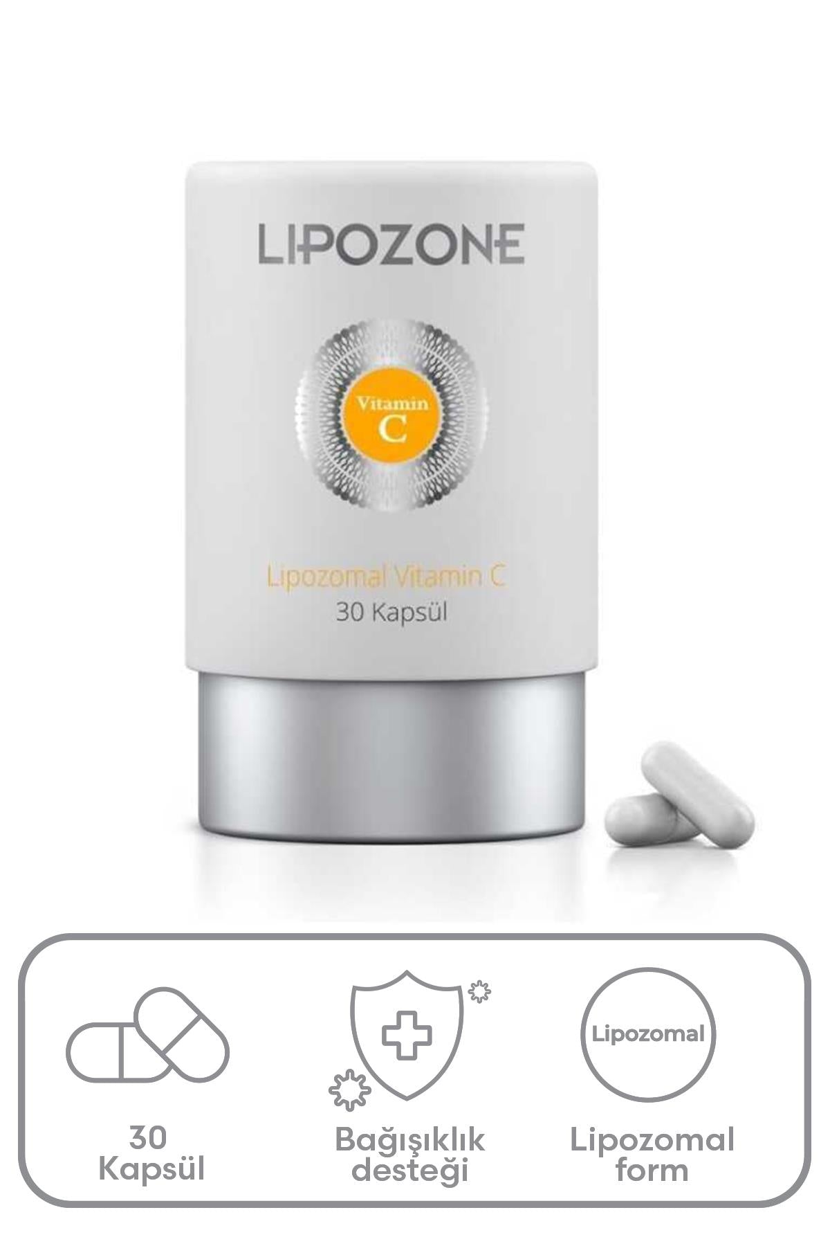 Lipozone Lipozomal Vitamin C 30 Kapsül