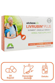 Livrubin Plus Bitkisel Takviye 30 Kapsul