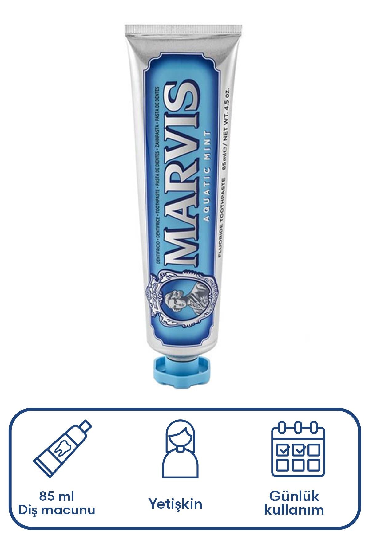Marvis Aquatic Mint Diş Macunu 85 ml