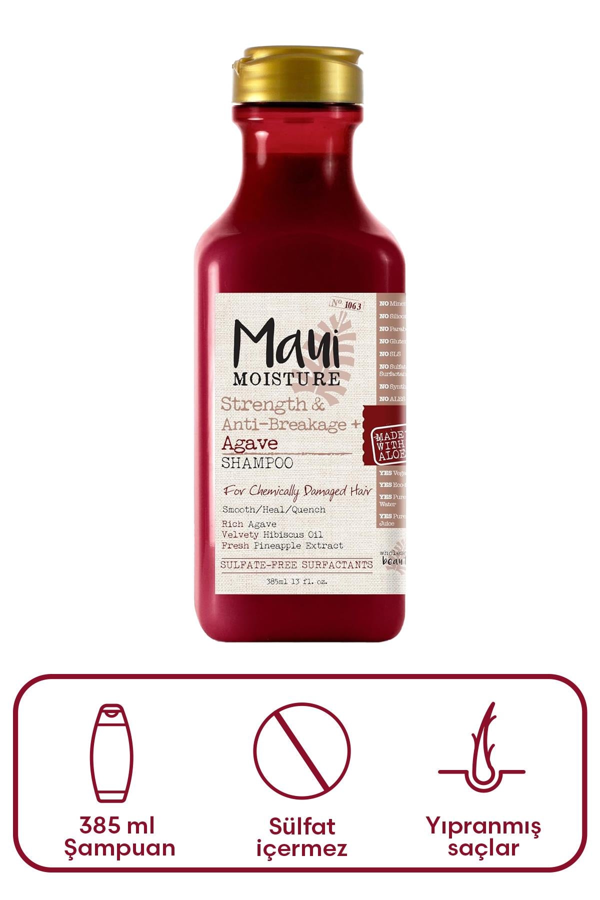 Maui Agave Nectar Şampuan 385 ml