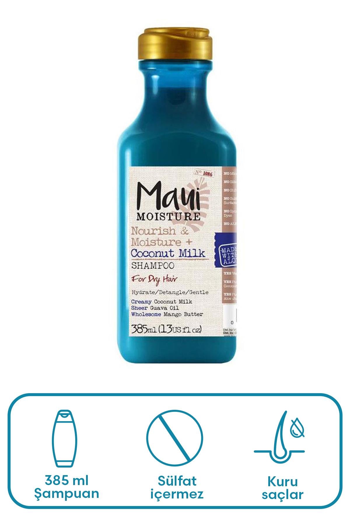 Maui Coconut Milk Şampuan 385 ml