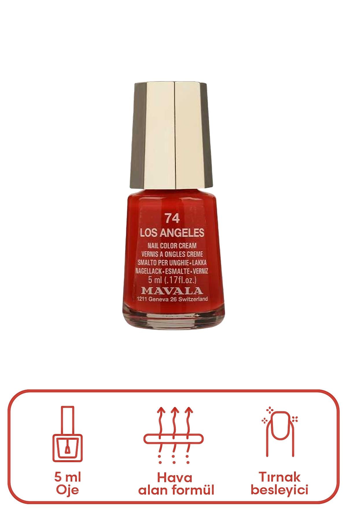 Mavala Mini Color Oje 74 Los Angeles 5 ml