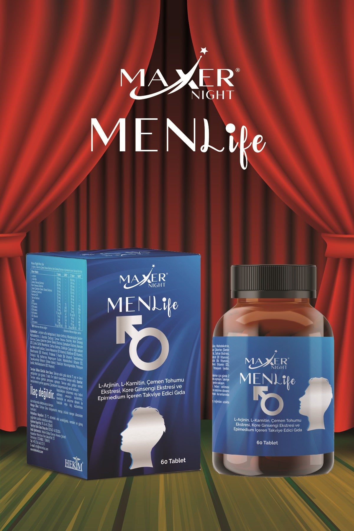 Maxer Night Men Life 60 Tablet