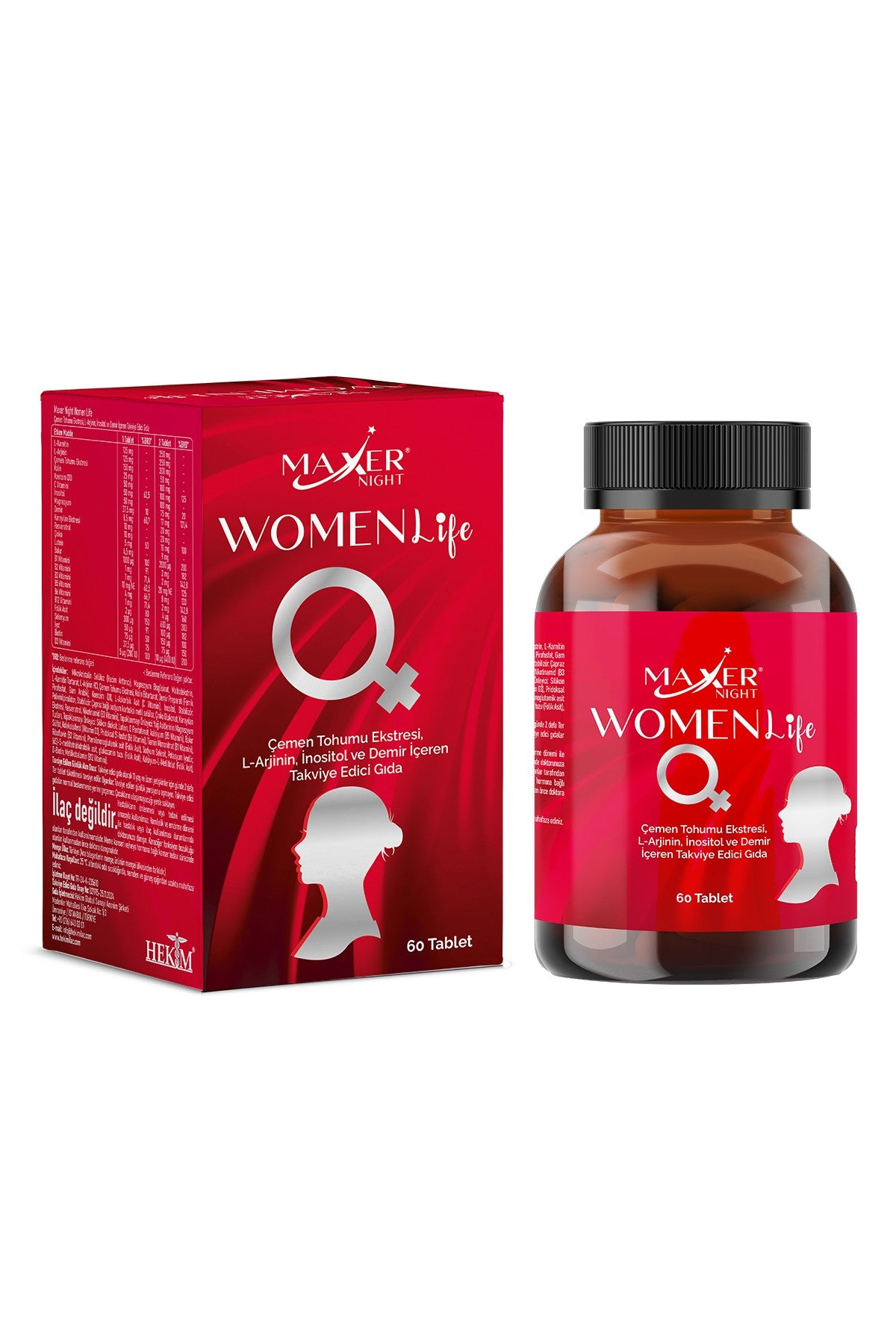 Maxer Night Women Life 60 Tablet
