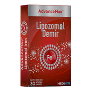 Mediniti AdvanceMax Lipozomal Demir 30 Bitkisel Kapsül