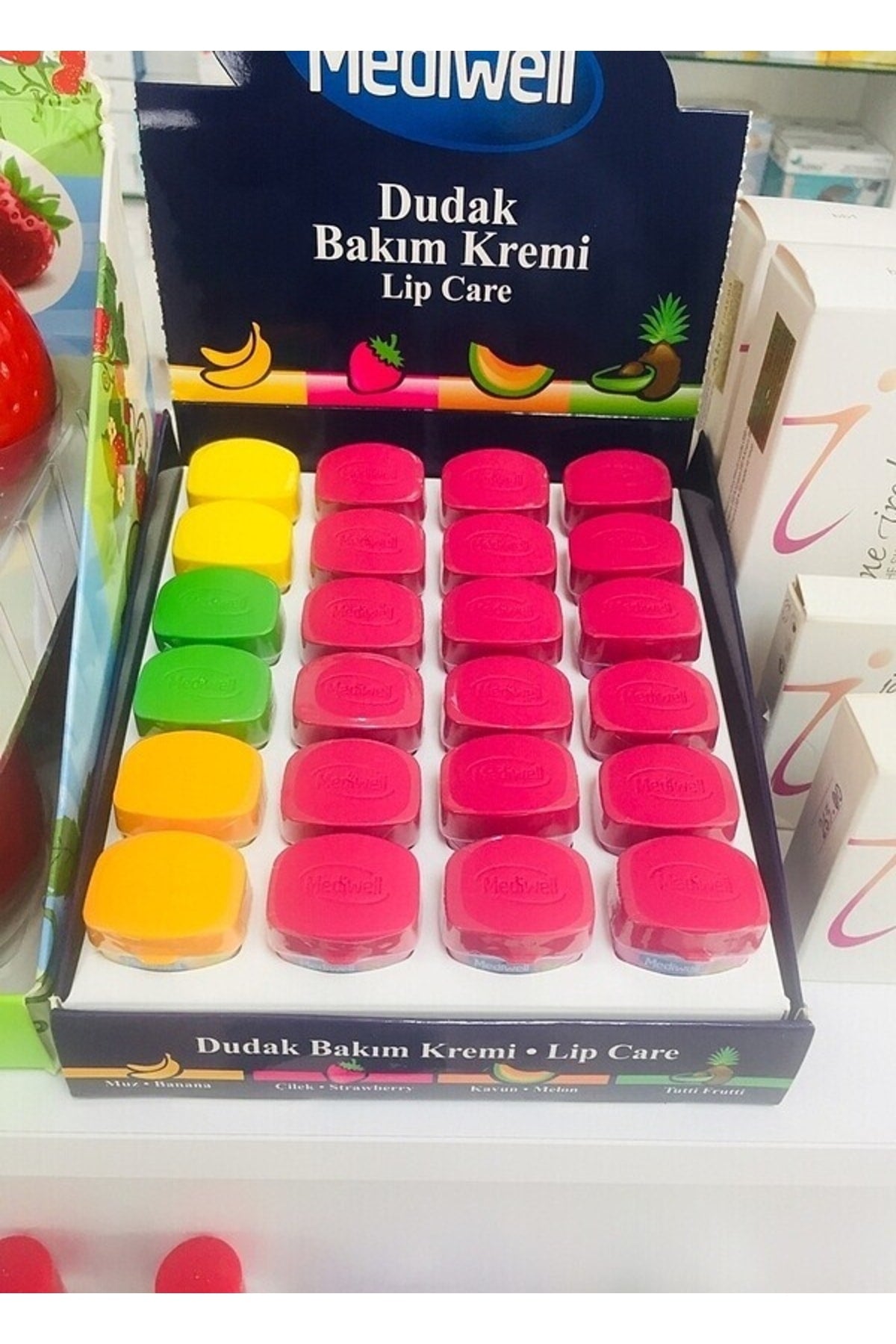 Mediwell Dudak Bakım Kremi 24 Adet Karma Set