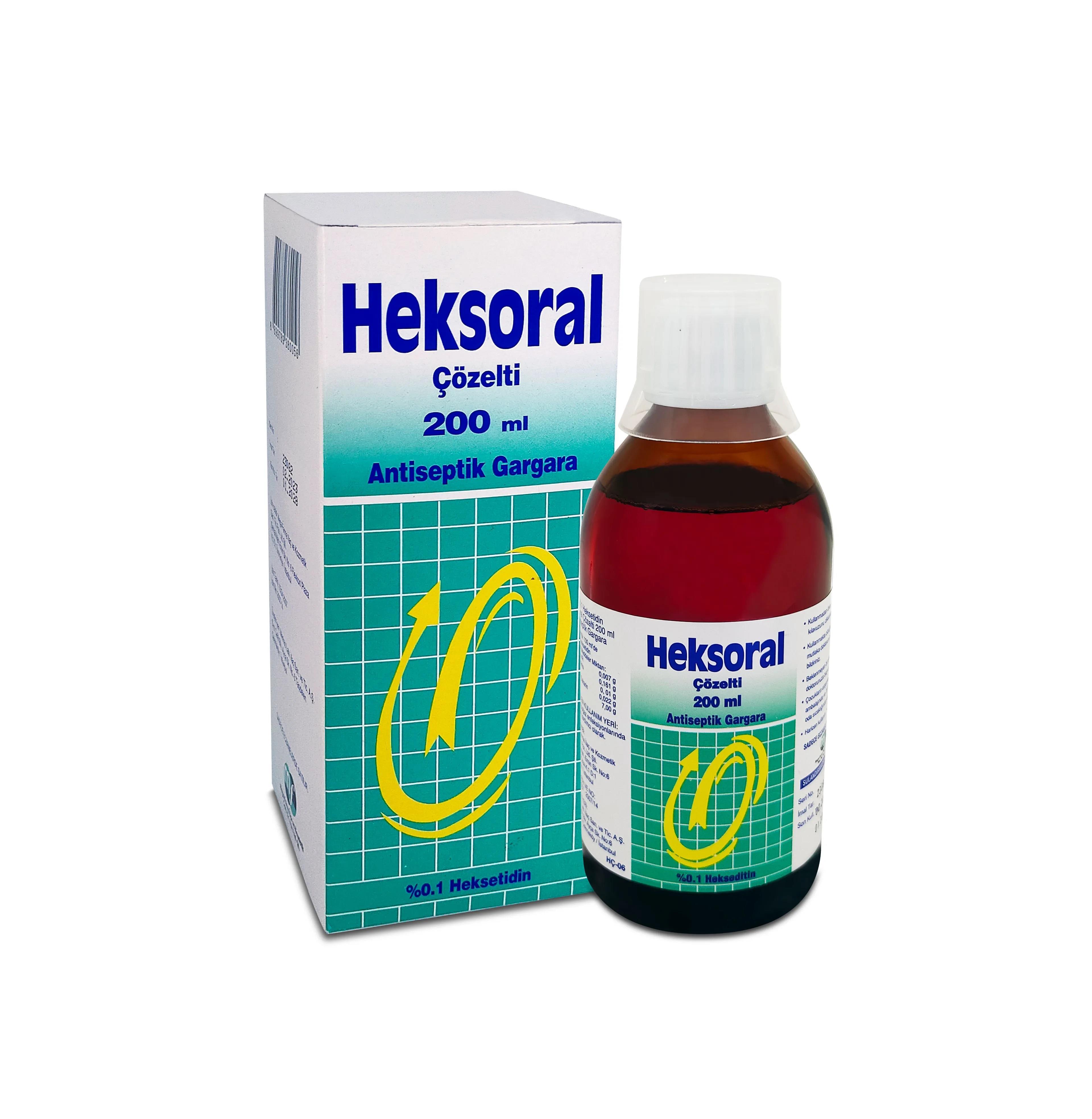 Mega Farma Heksoral Antiseptik Gargara 200 ml