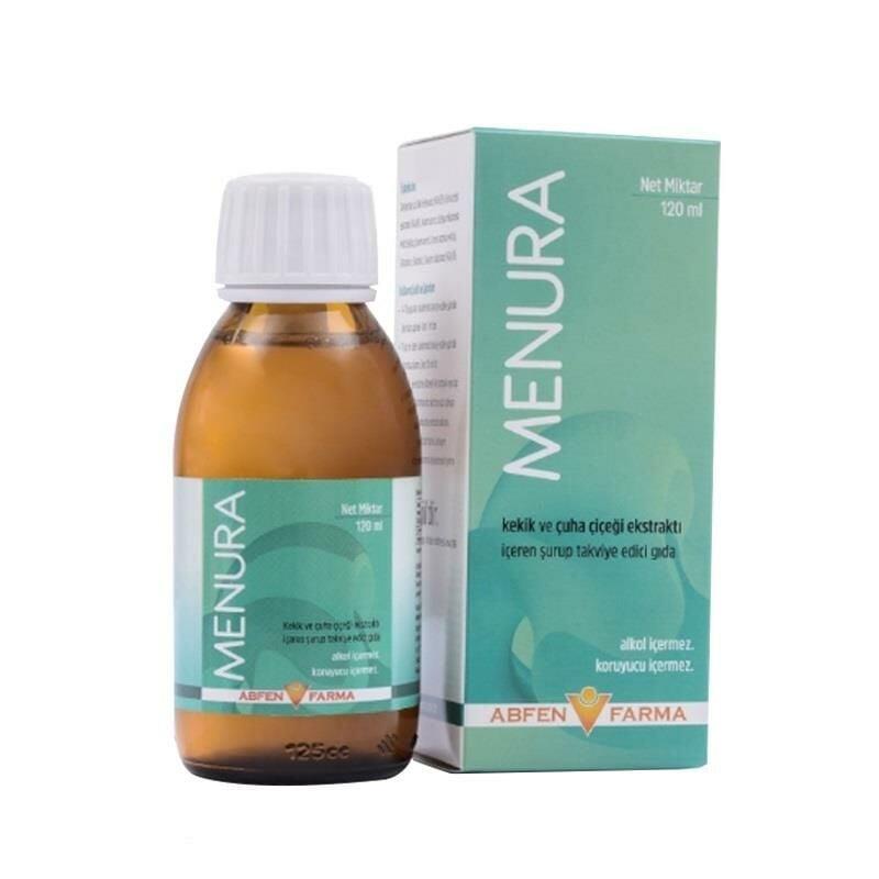 Menura Bitkisel Ekstre içerikli Şurup 120ml