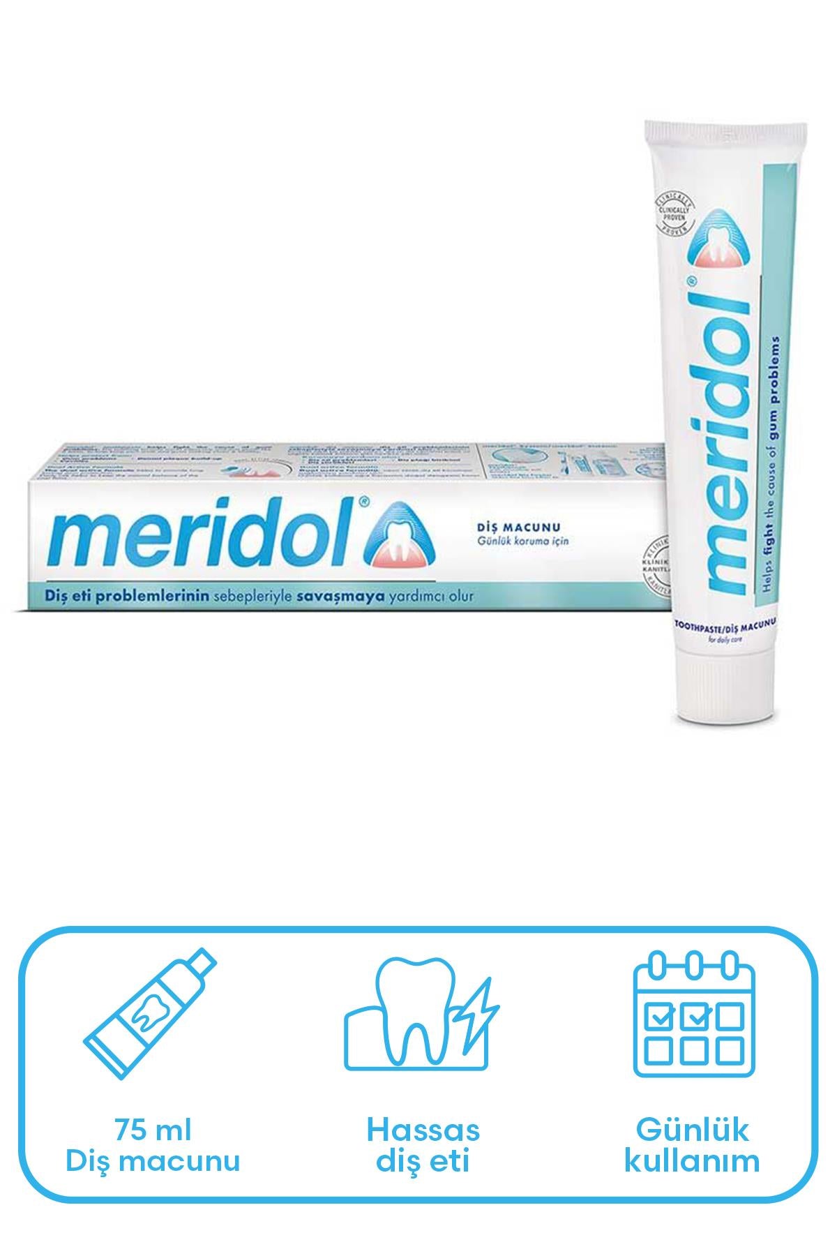 Meridol Diş Eti Bakımı Temel Diş Macunu 75 ml