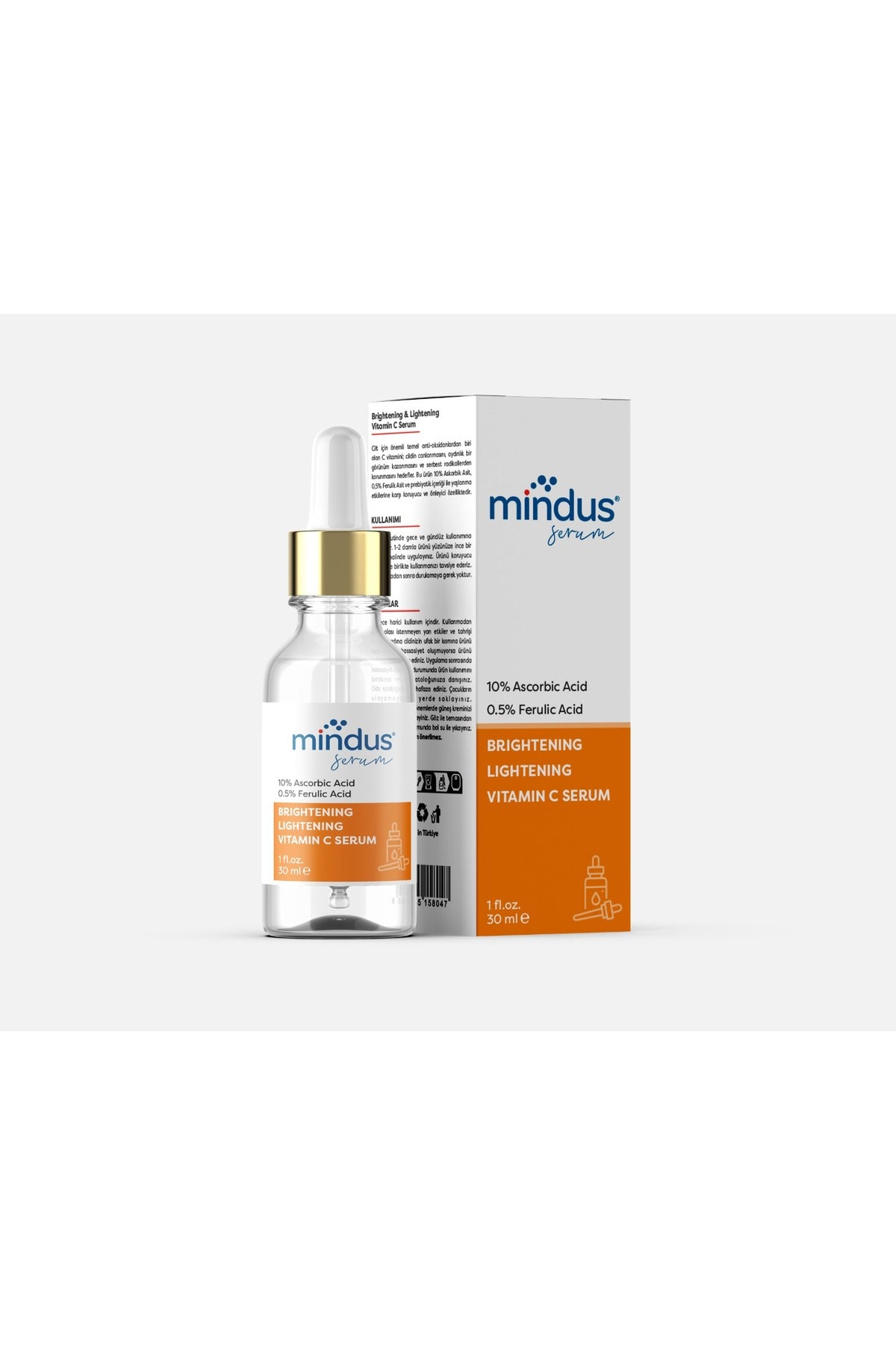 Mindus Brightening And Lightening Vit C Serum 30 ml