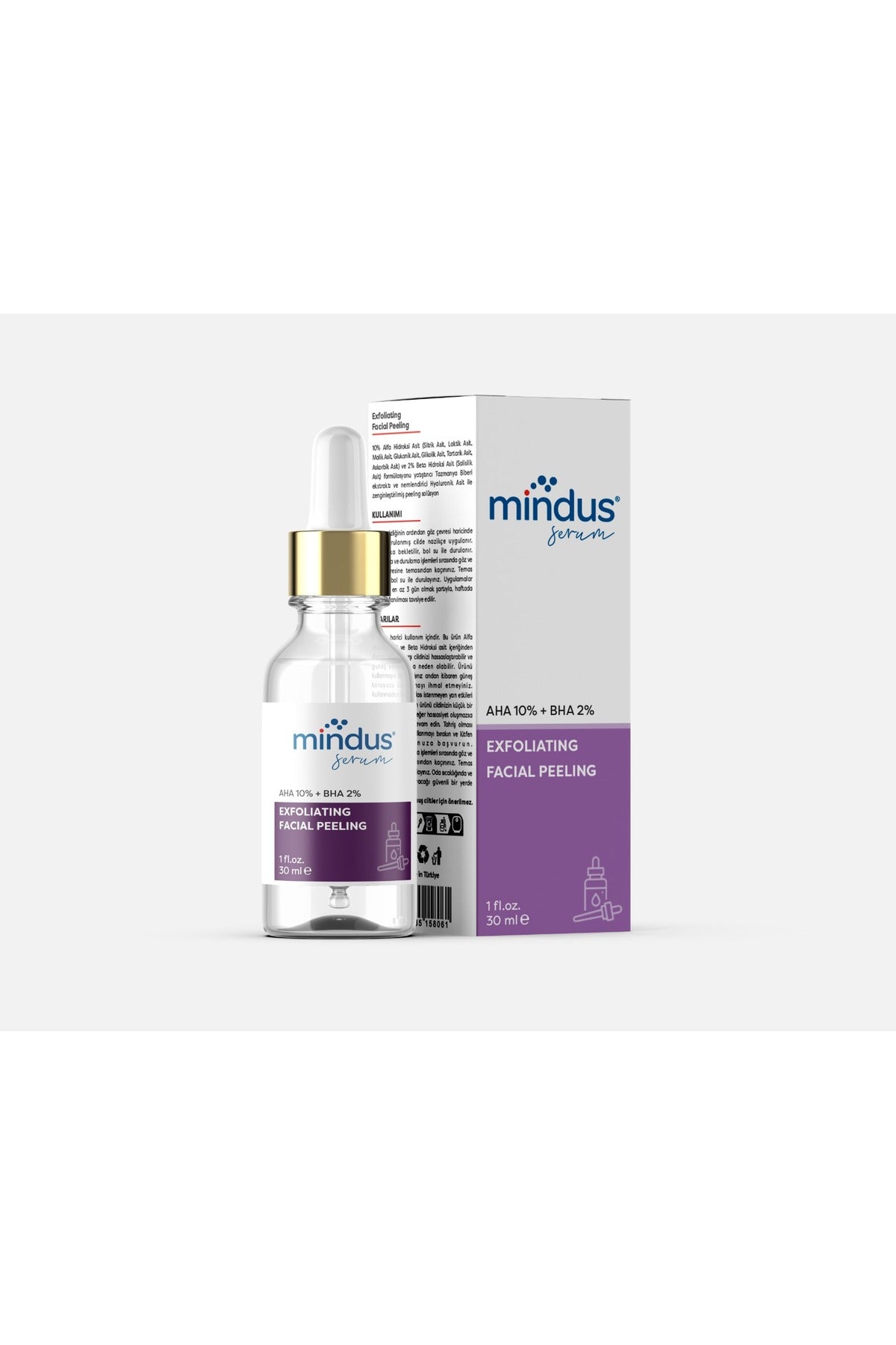 Mindus Cilt Serumu Exfoliating Facial Peeling 30ml