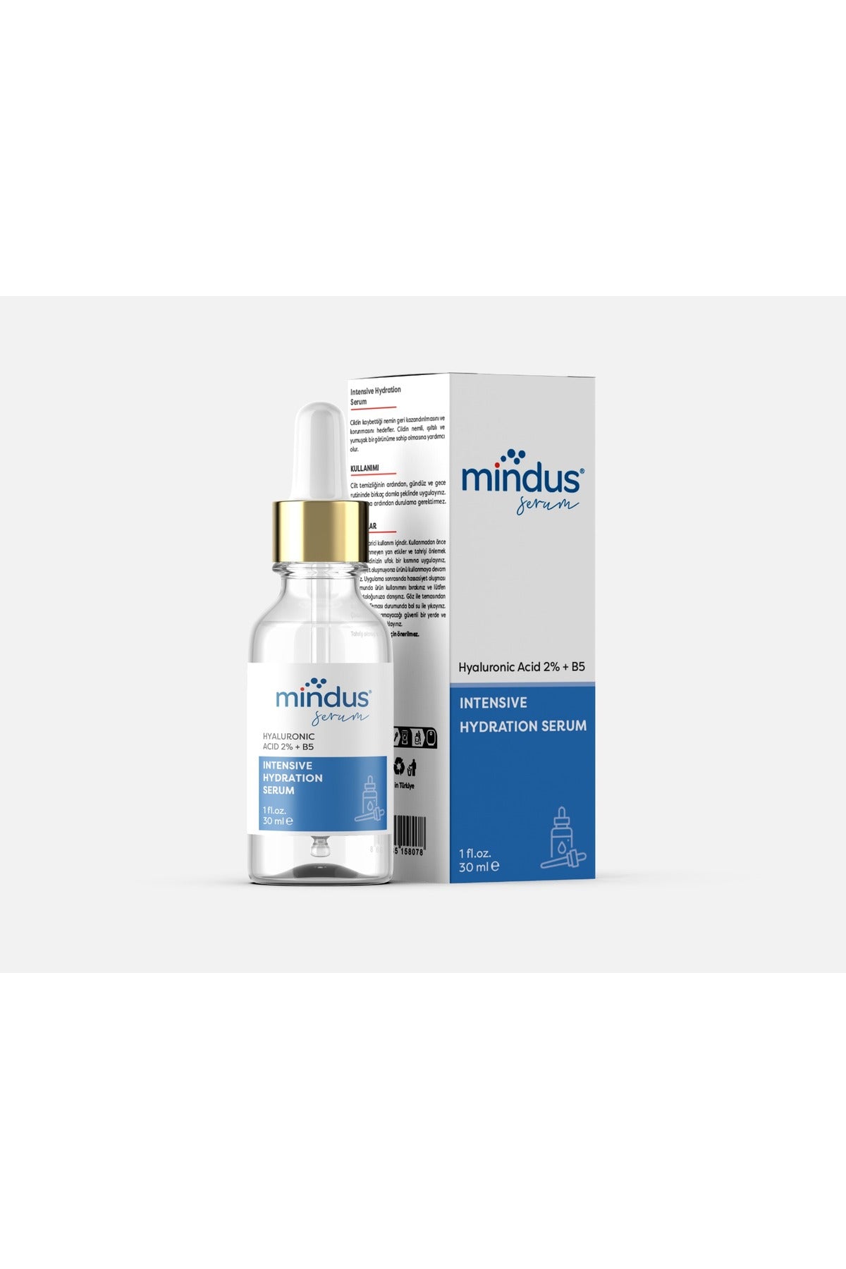 Mindus Cilt Serumu Intensive Hydration 30ml
