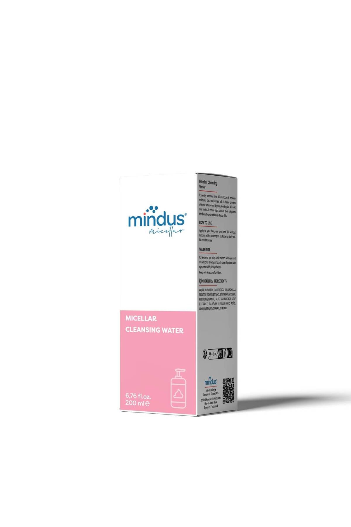 Mindus Cilt Temizleme Suyu Misel Micellar Cleansing 200ml