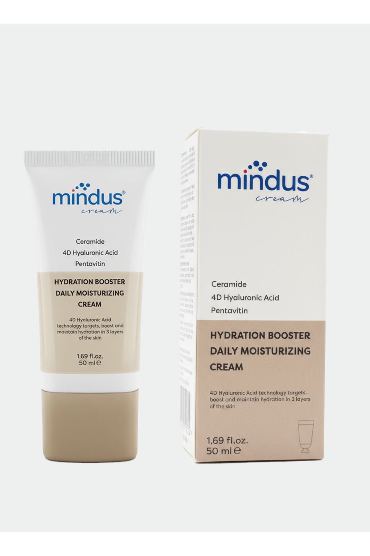 Mindus Günlük Yoğun Nemlendiricili Cilt Bakım Kremi 50 ml