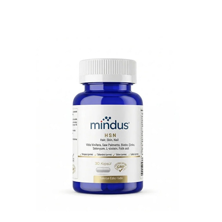 Mindus HSN Hair Skin Nail 30 Kapsül