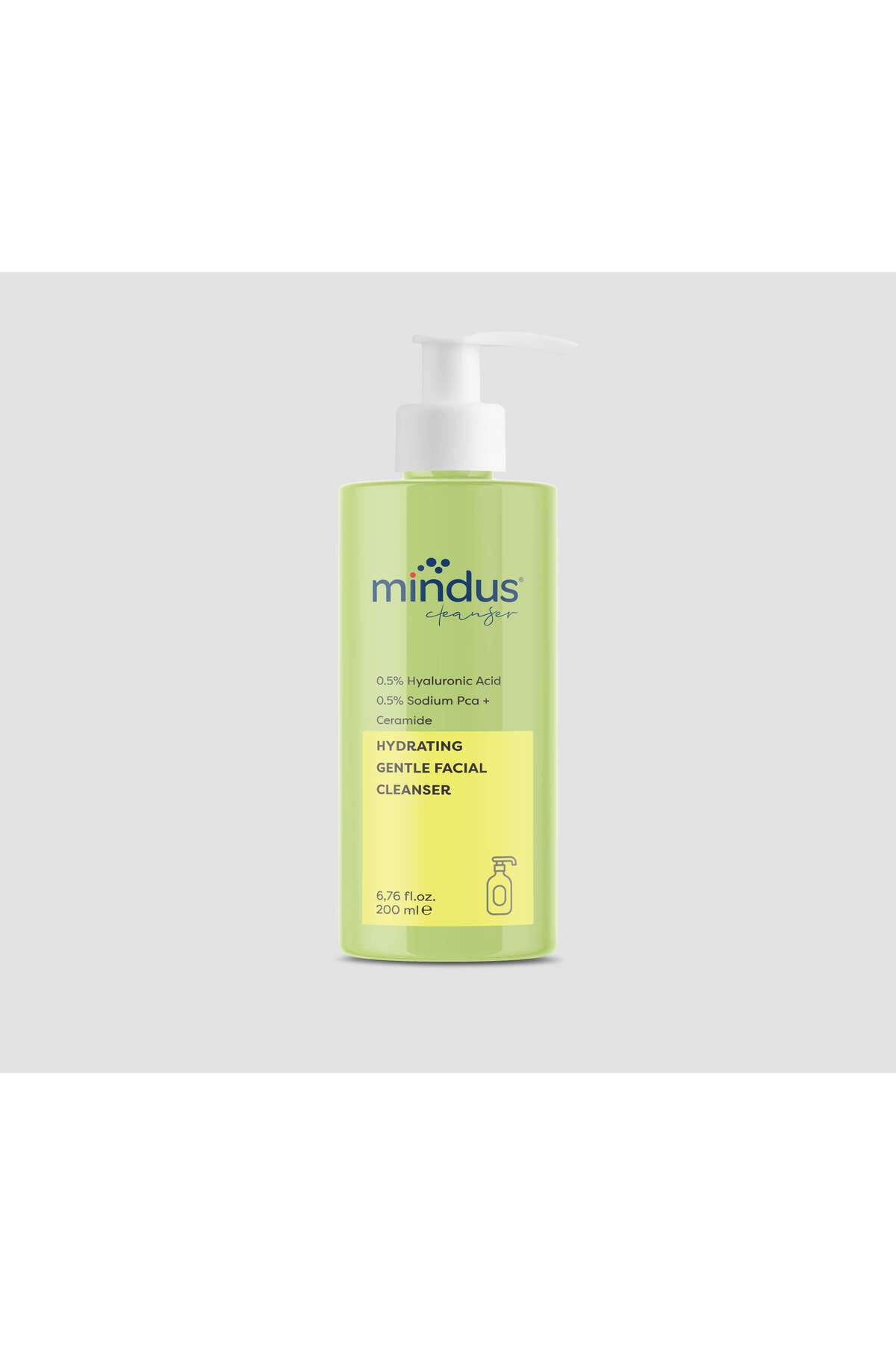 Mindus Hydrating Gentle Facial Cleanser Cilt Temizleyici 200 ml