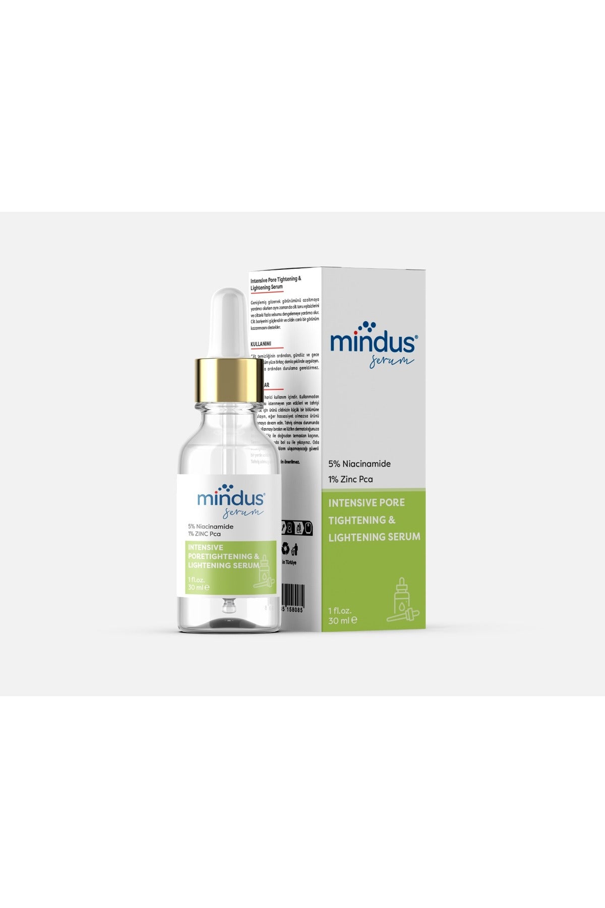 Mindus Intensive Pore Tightening And Lightening Serum 30 ml