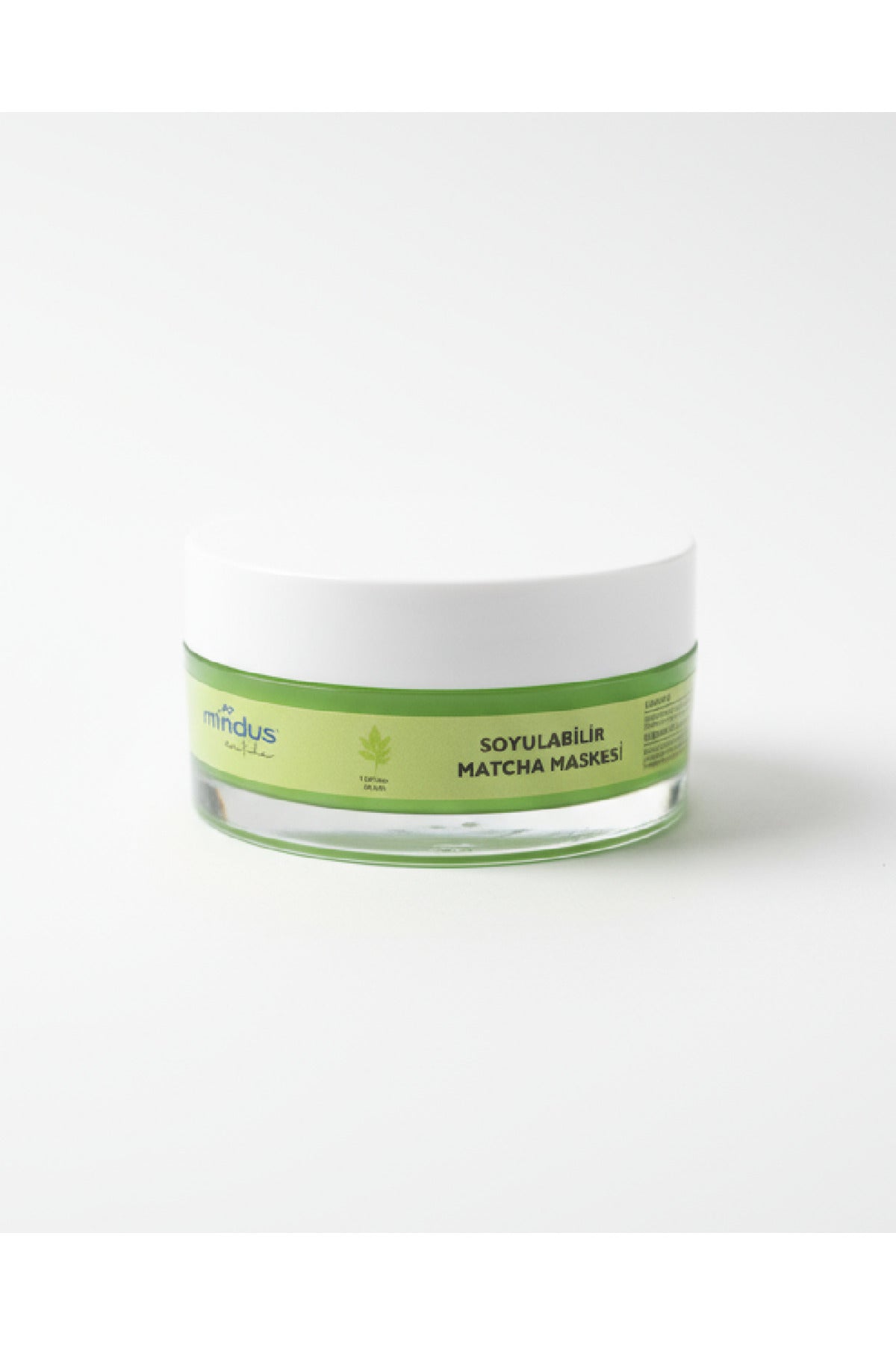 Mindus Matcha Soyulabilir Maske 50 ml
