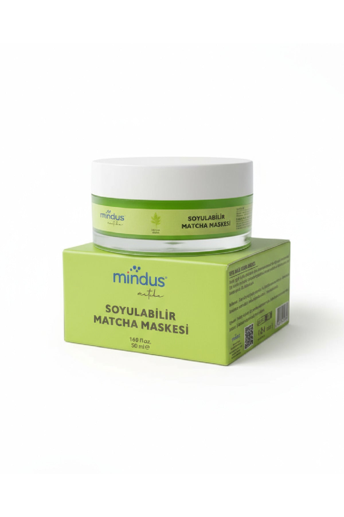 Mindus Matcha Soyulabilir Maske 50 ml