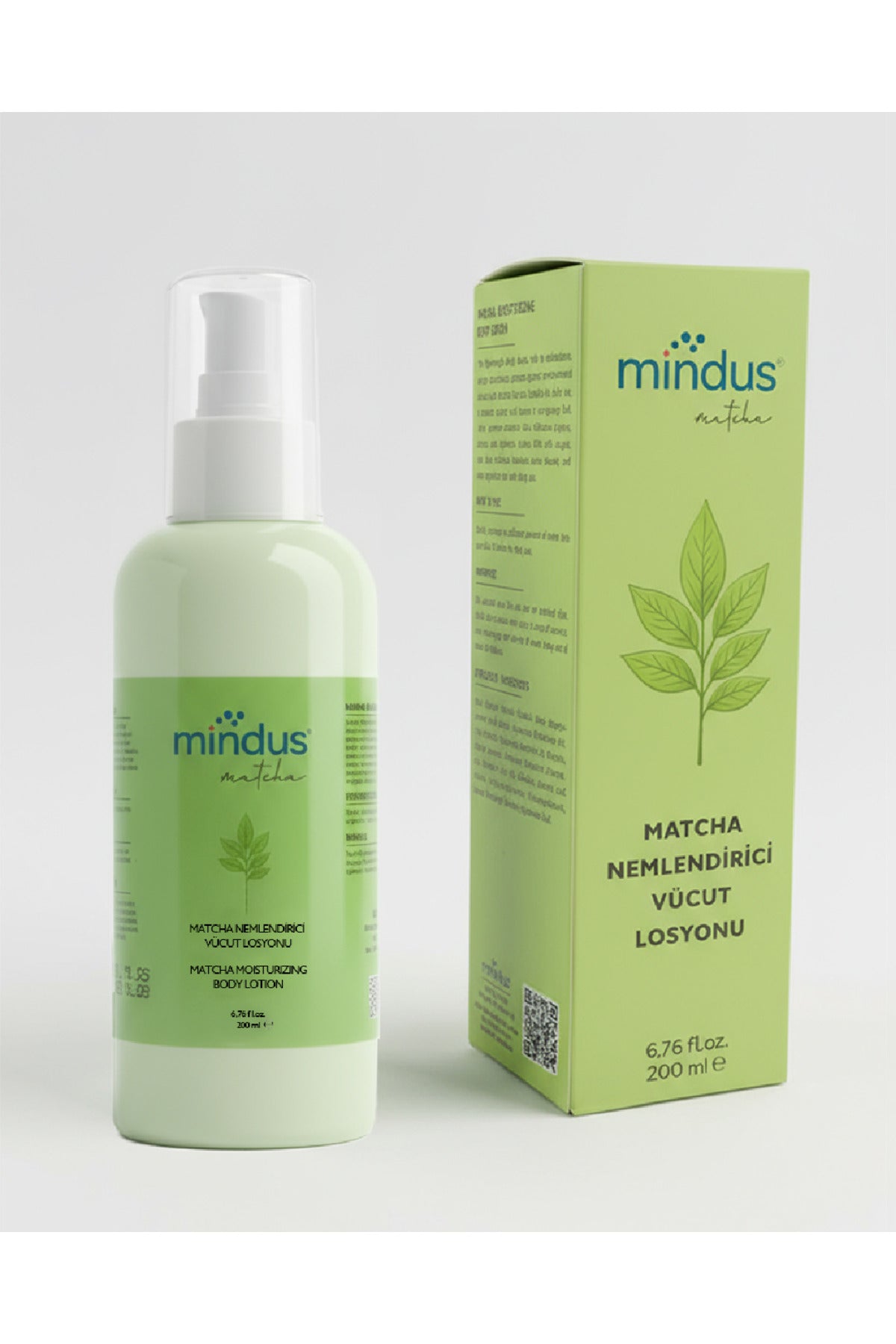 Mindus Matcha Vücut Losyonu Nemlendirici 200 ml