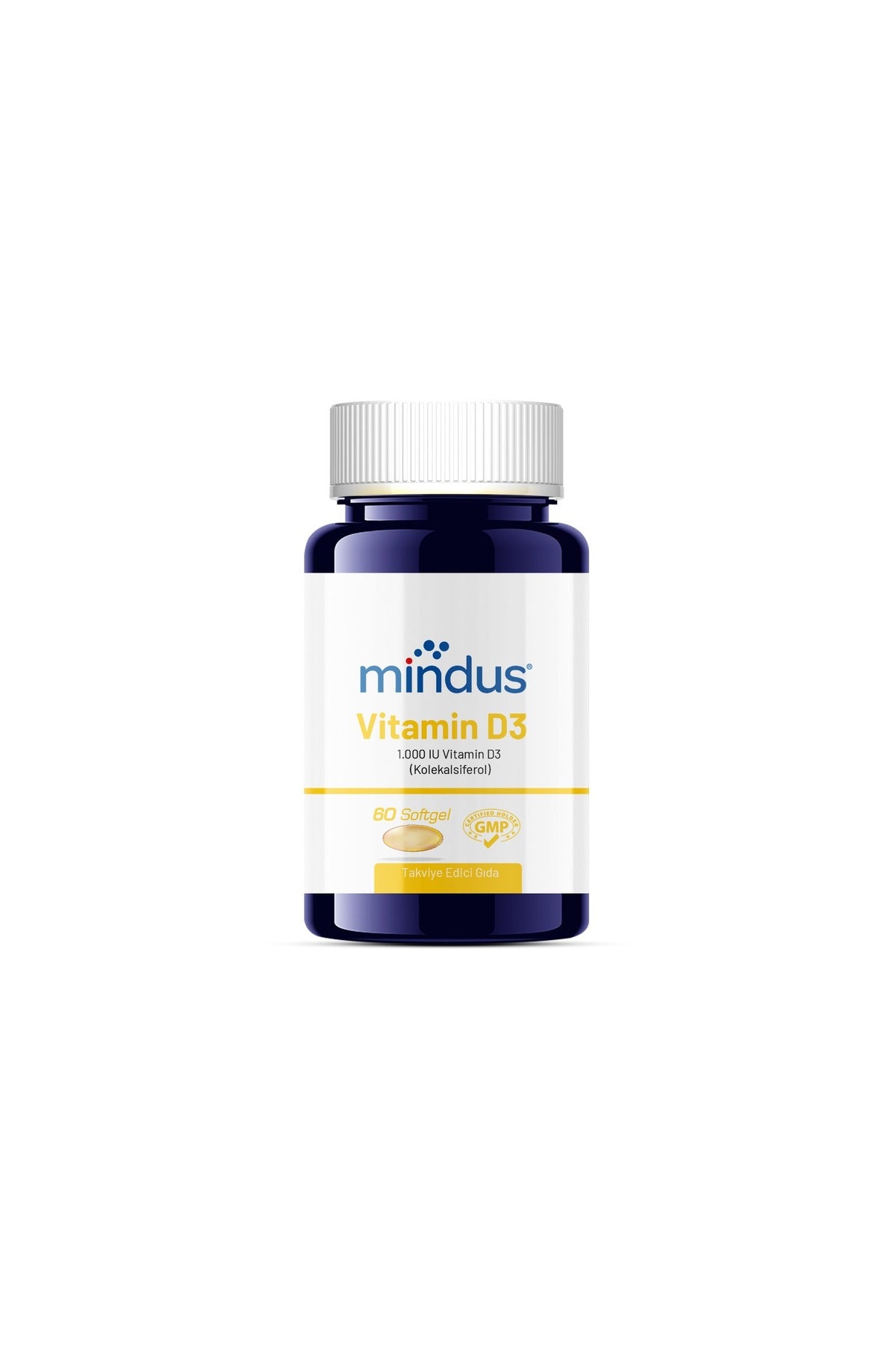Mindus Vitamin D 60 Softjel Kapsül