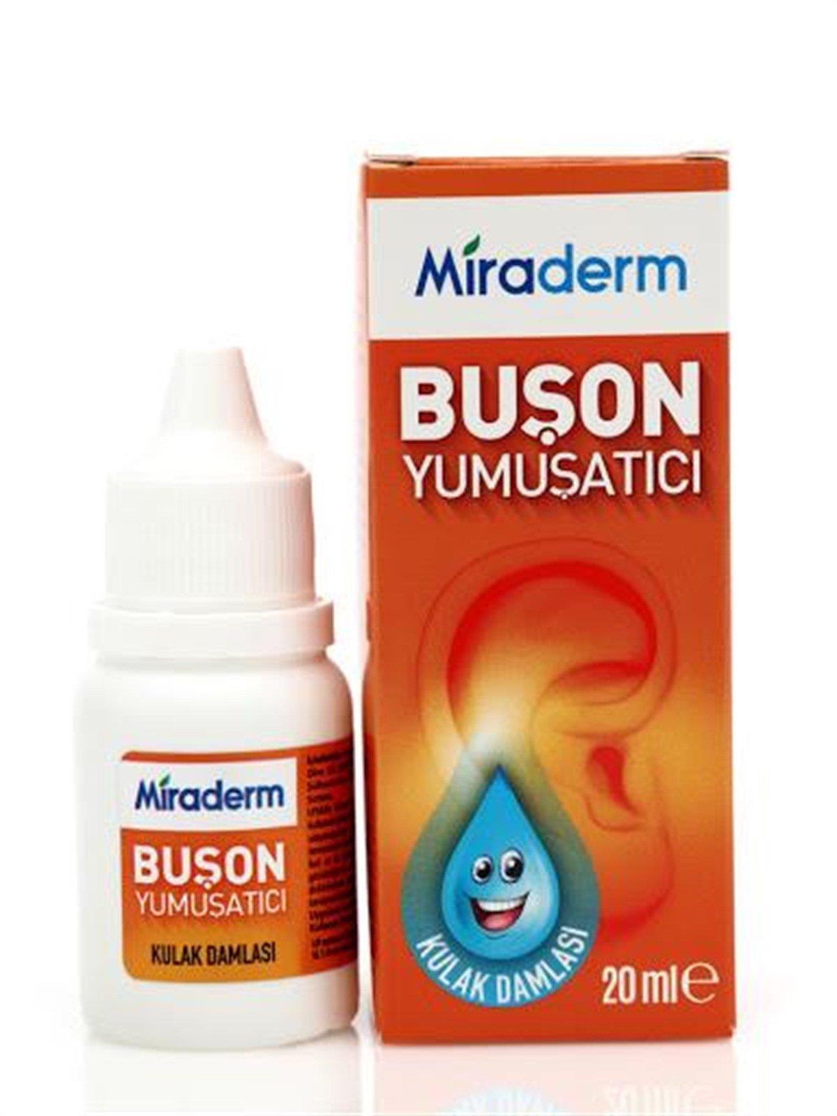 Miraderm Buşon Kulak Yumuşatıcı 20 Ml