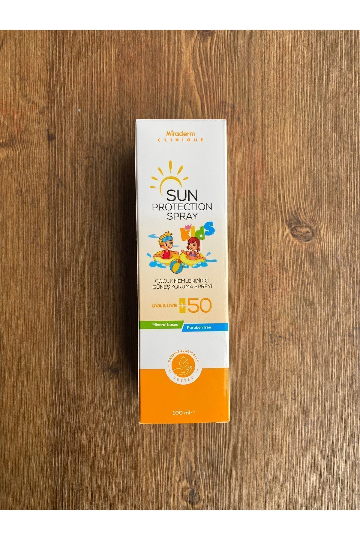 Miraderm Sun Kids Spr 100 ml 50 +