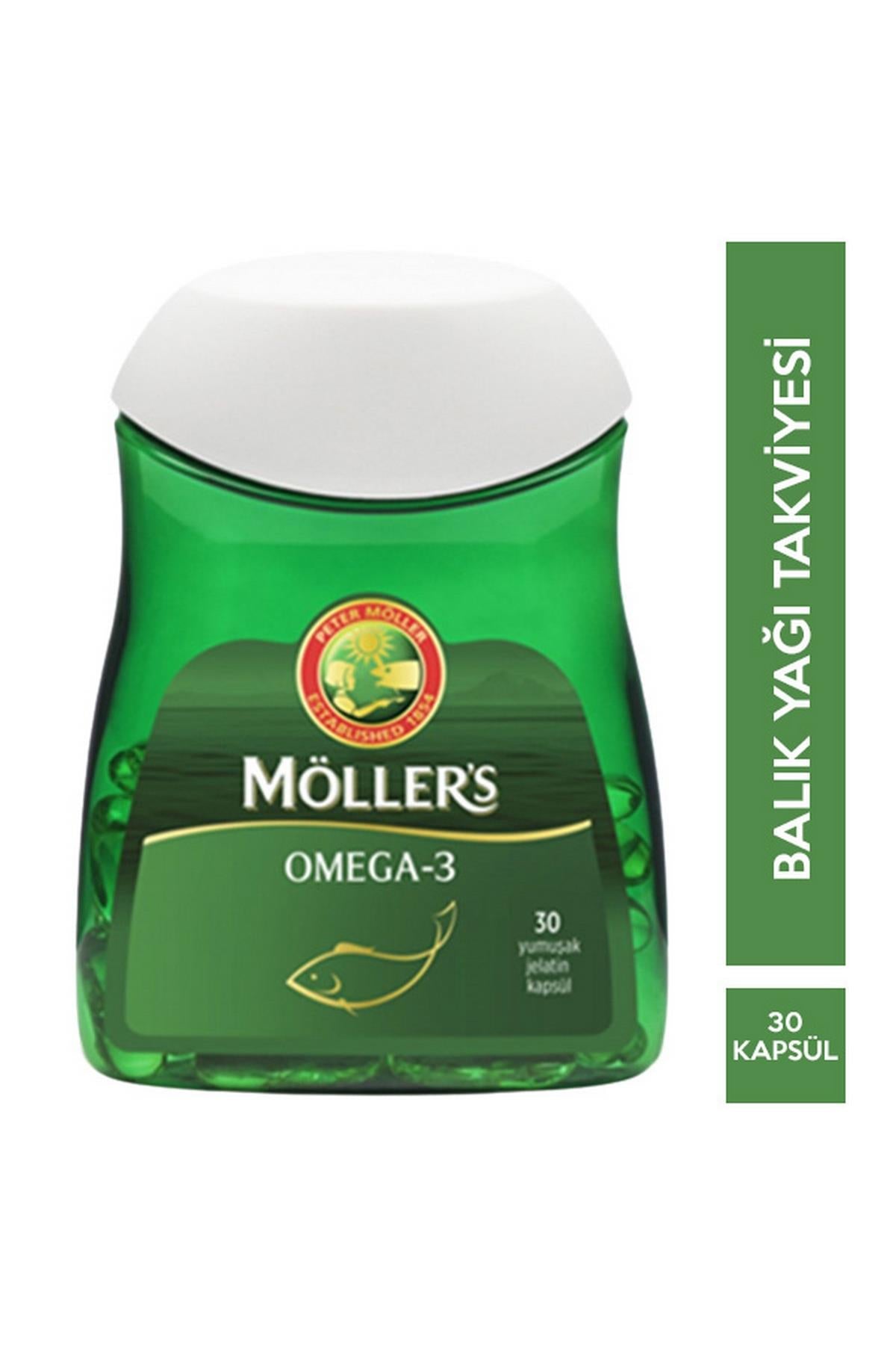 Möllers Omega-3 Takviye Edici Gıda 30 Yumuşak Kapsül