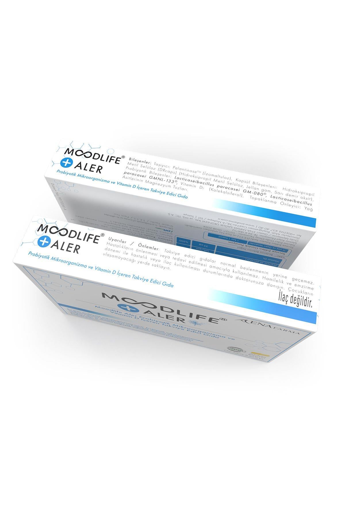 Moodlife Aler Probiyotik D Vitamin 30 Kapsül