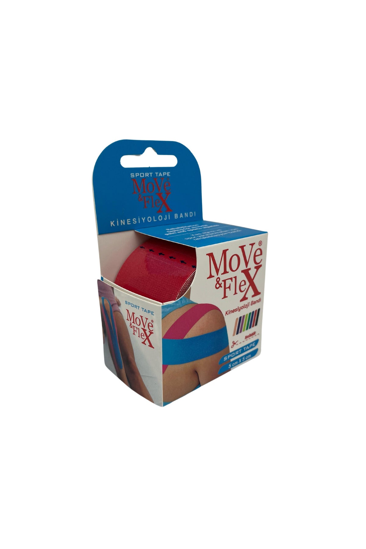 Move&flex Kinesio Bant Kırmızı Renk