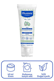 Mustela Cradle Cap Saç Pullanmalarına Karşı Bakım Kremi 40 ml