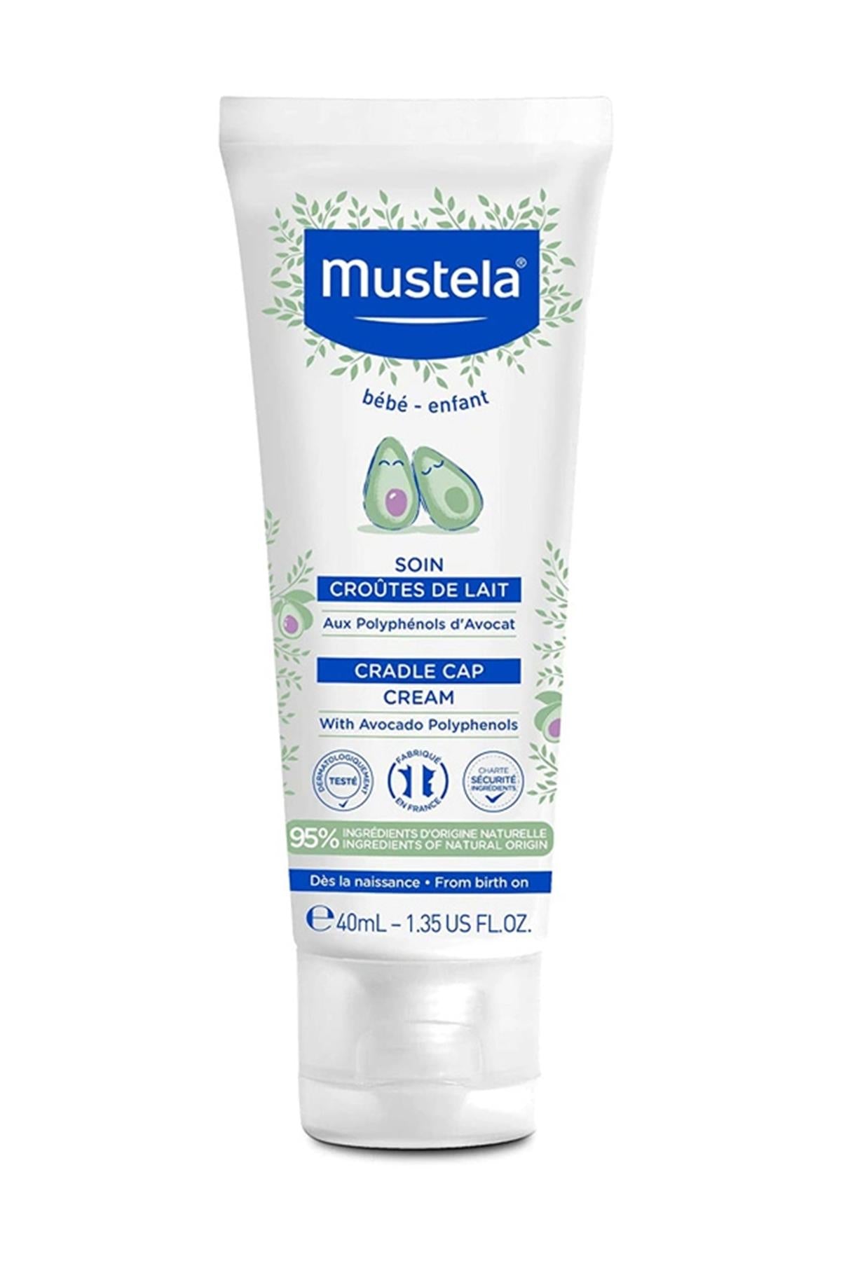 Mustela Cradle Cap Saç Pullanmalarına Karşı Bakım Kremi 40 ml