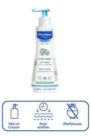 Mustela Hydra Bebe Günlük Kullanıma Uygun Vücut Losyonu 300 ml