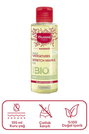 Mustela Maternite Stretch Marks Prevention Çatlak Yağı 105 ml
