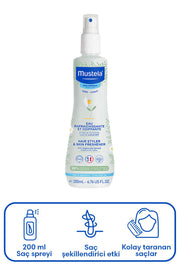Mustela Organik Papatya Suyu ile Canlandırıcı ve Şekillendirici Sprey 200 ml