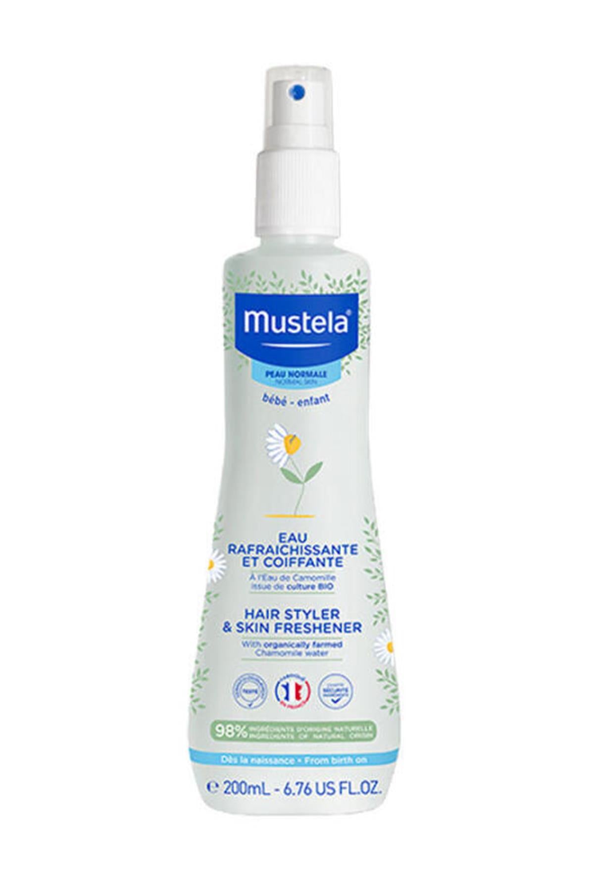 Mustela Organik Papatya Suyu ile Canlandırıcı ve Şekillendirici Sprey 200 ml