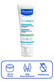 Mustela Stelatopia Emollient Face Cream Yüz Kremi 40 ml