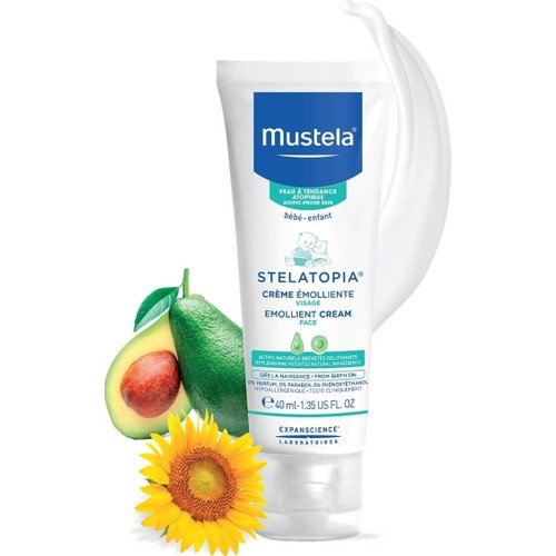 Mustela Stelatopia Emollient Face Cream Yüz Kremi 40 ml