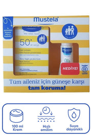 Mustela Very High Protection Sun Lotion Spf 50 100 ml + Hydra Bebe 50 ml