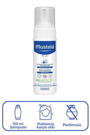 Mustela Yenidoğan Köpük Şampuanı 150 ml
