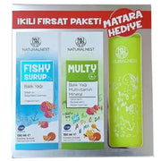 Naturalnest Multy Fish Oil 150 ml Fishy Syrup Fish Oil 150 ml - Matara Hediyeli