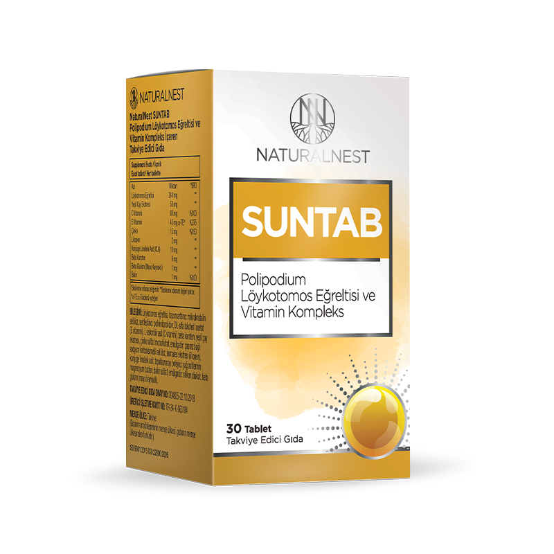 Naturalnest Suntab Takviye Edici Gıda 30 Tablet