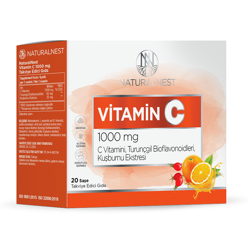 Naturalnest Vitamin C 1000 mg 20 Saşe