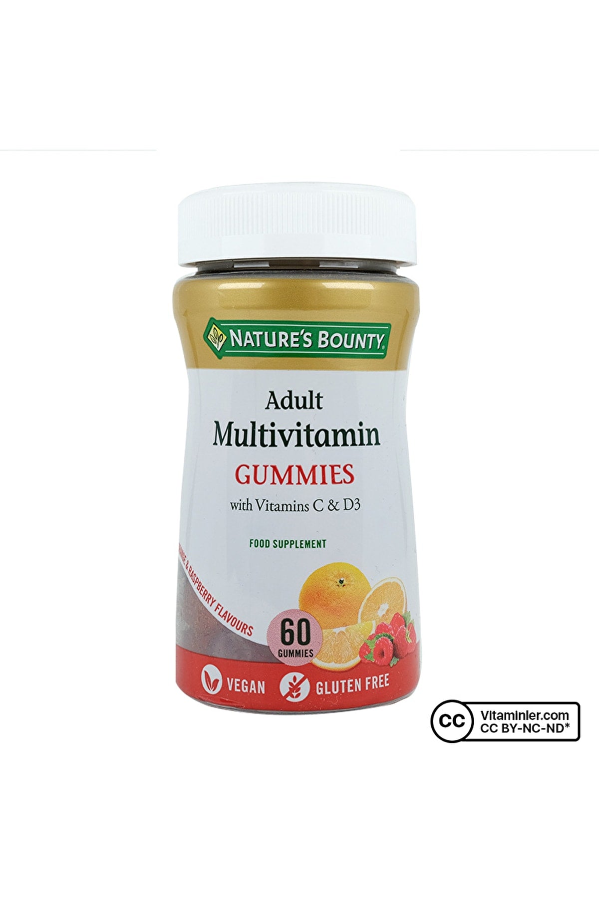 Natures Bounty Adult Multivitamin Gummies 60 lı