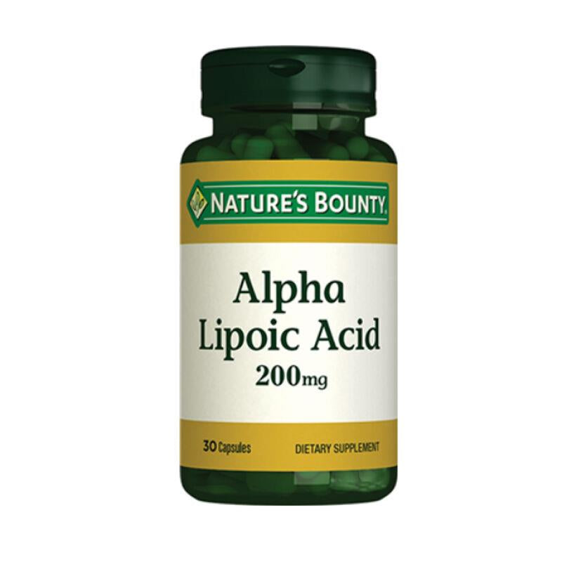 Natures Bounty Alpha Lipoic Acid 200 Mg 30 Kapsül