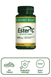 Natures Bounty Ester C 1000 Mg Takviye Edici Gıda 60 Tablet
